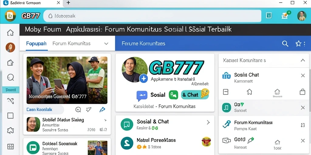 Tampilan antarmuka <strong>GB777</strong> yang menarik dan fungsional.