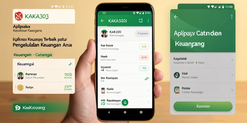 Tampilan antarmuka aplikasi KAKA303 untuk Catatan Keuangan yang sederhana dan informatif.