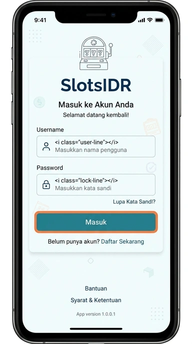 Panduan Masuk Akun slotsidr untuk Pengguna Android